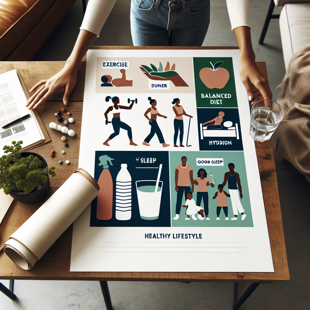 Kiat-Kiat Menerapkan Poster Pola Hidup Sehat di Kehidupan Sehari-Hari