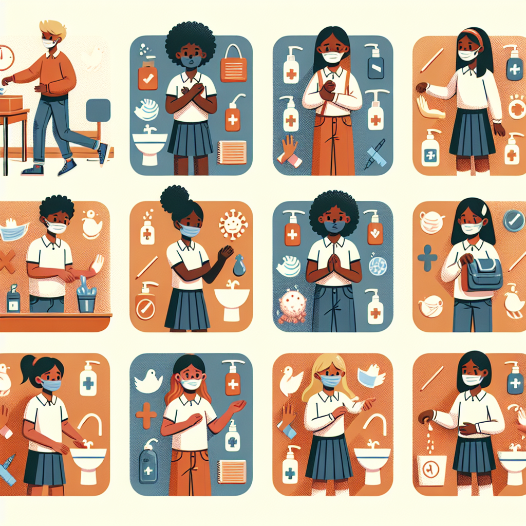 Poster Perilaku Hidup Bersih dan Sehat di Sekolah: Upaya Menciptakan