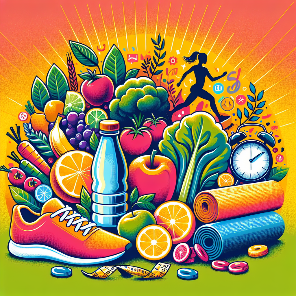 Ide Poster Gaya Hidup Sehat yang Mudah Digambar untuk Memotivasi Hidup