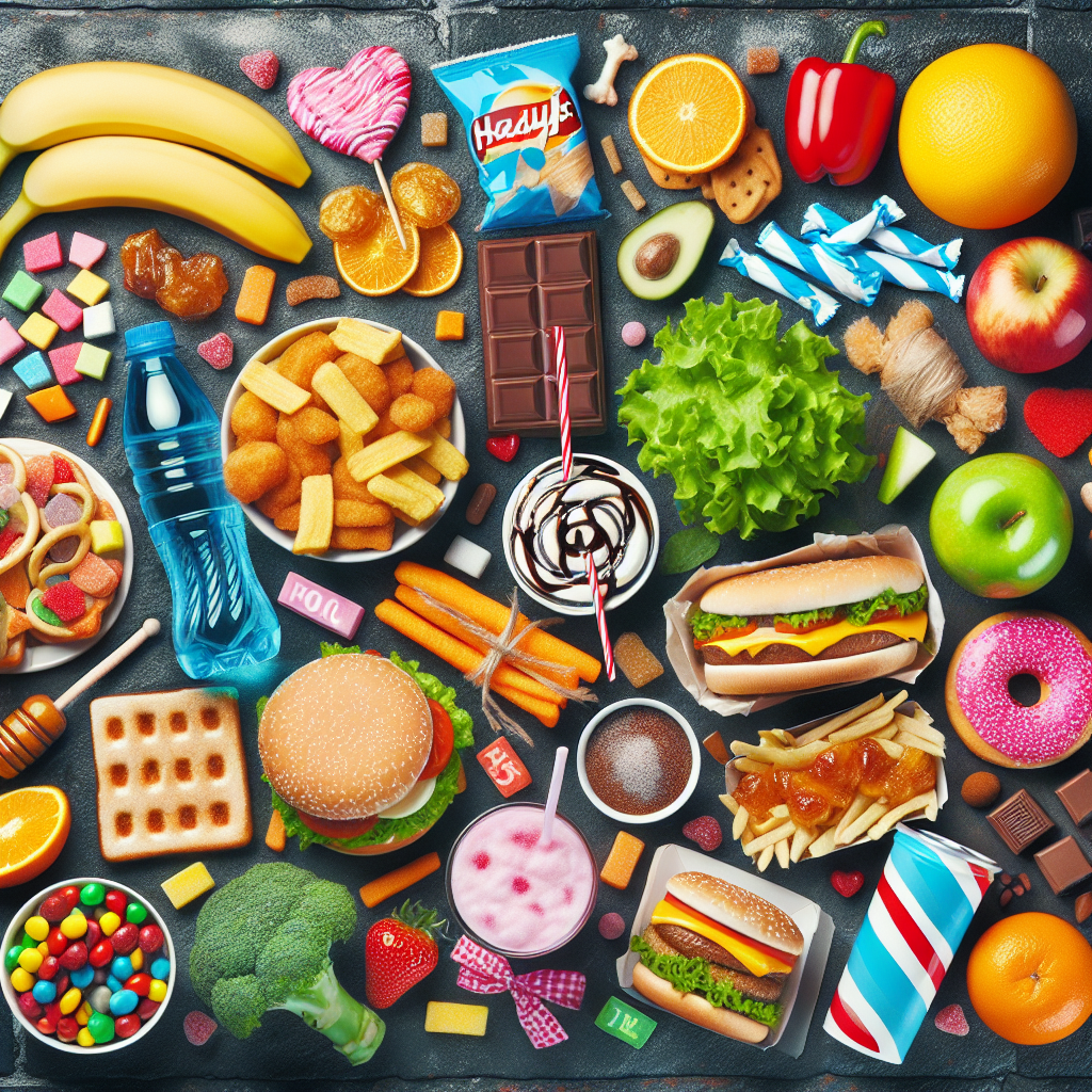 10 Gambar Makanan Tidak Sehat yang Perlu Dihindari Anak-Anak