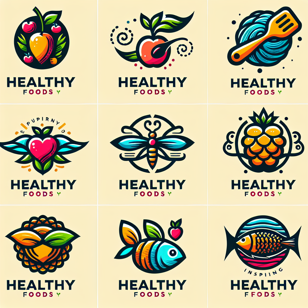 10 Desain Logo Makanan Sehat yang Menginspirasi Yang Akan Meningkatkan Daya Tarik Merek Anda